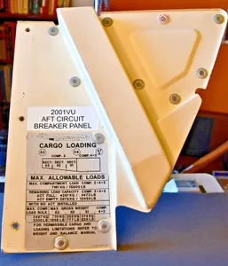 Airbus A321 Aft Circuit Breaker Panel – 2001VU / Daimler-Benz Aerospace